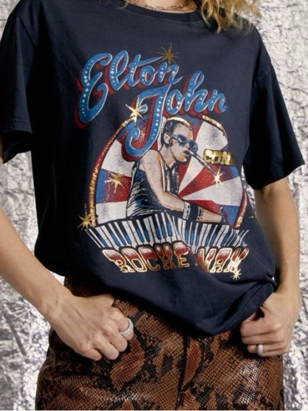 Daydreamer Elton John In Concert Rocket Man Tee